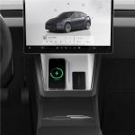 Husa protectie pentru pad de incarcare wireless Spigen Tesla compatibila cu Tesla Model Y (Juniper), Alb 6 - lerato.ro
